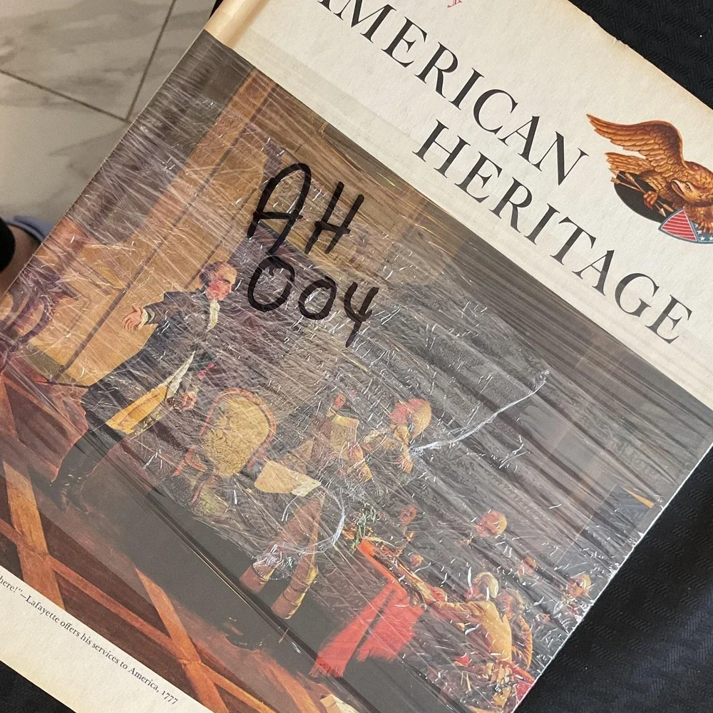 Vintage American Heritage Magazine 1973 1974 Lot Set Hardcover History‎ Book US